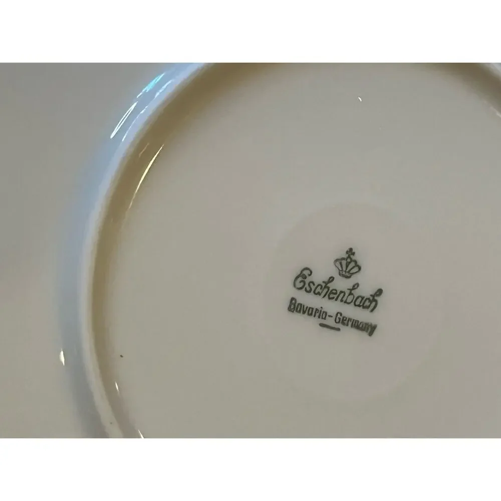 Vintage Eschenbach Bavaria Germany Covered Tureen Serving Bowl Flowers